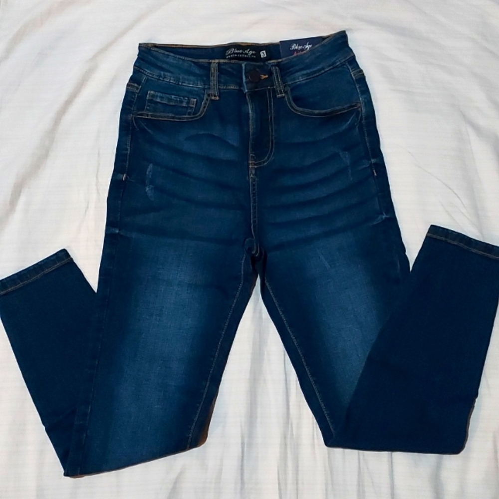 Blue age denim collection jeans